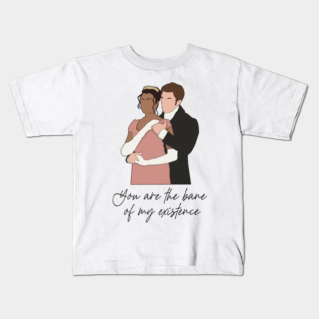 You Are The Bane Of My Existence Quotes Kids T-Shirt by Virhayune